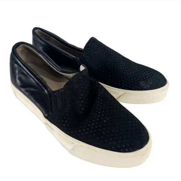 Naturalizer Aileen Slip-on Sneakers Black Leather -5.5 - Picture 4 of 6